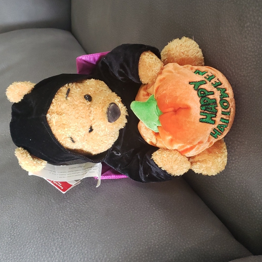 12" Pooh Halloween Plushy